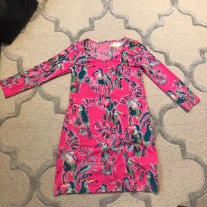 LillyPulitzer  dress never worn!! Parrot print